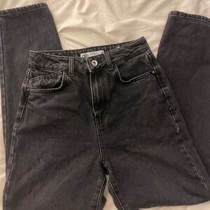 Zara Black Denim Jeans